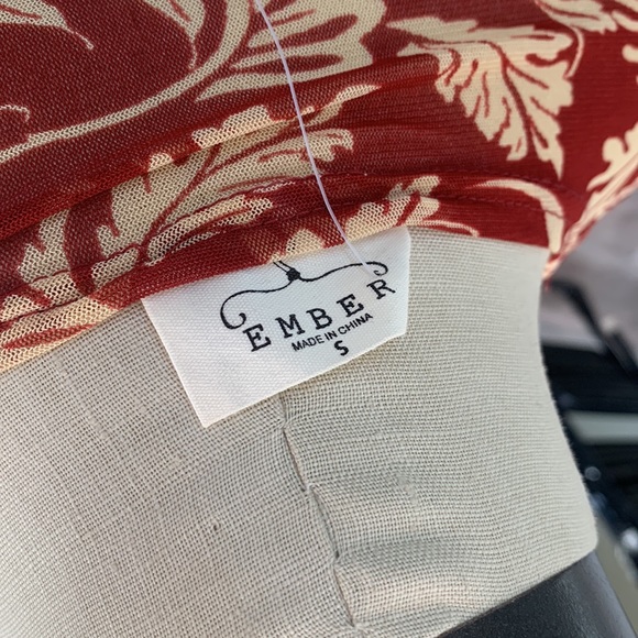 Rust & Cream Robe/Cover Up - Picture 5 of 5